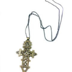 Native Cross Necklace