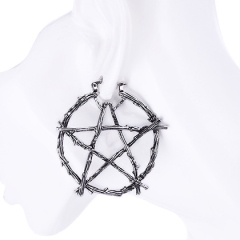 Branch Pentagram Earrings