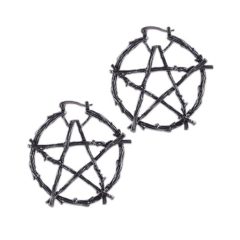 Branch Pentagram Earrings