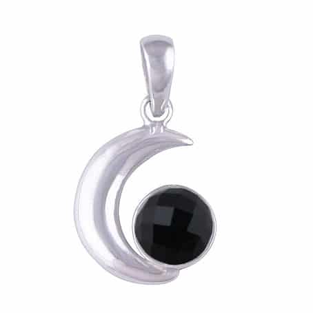 onyx-sterling-silver-moon-pendant