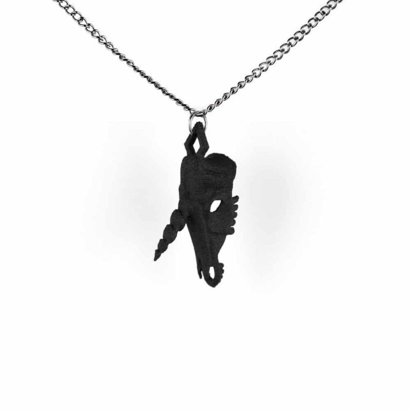 unicorn-skull-necklace-in-black-by-rogue-and-wolf-3