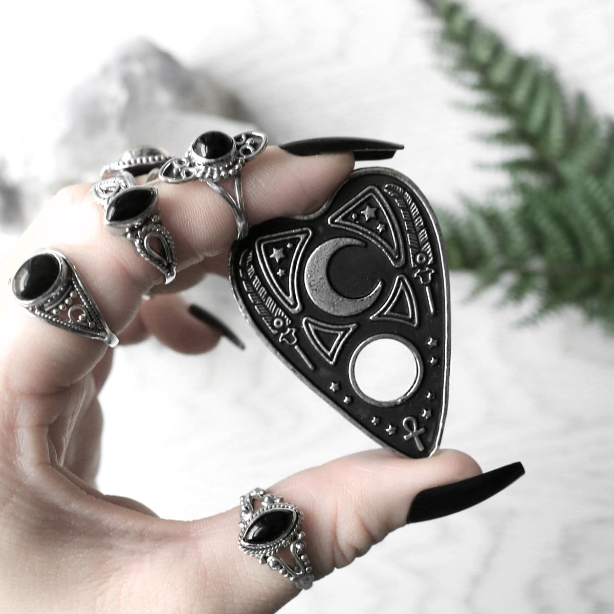 Ouija Planchette Hairclips From Restyle