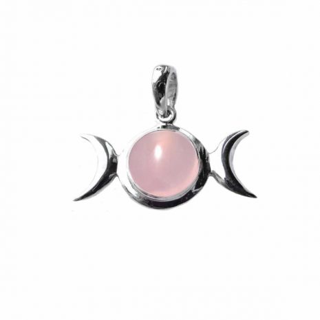 sterling-silver-925-triple-moon-godess-pendant-rose-quartz-front-hellaholics